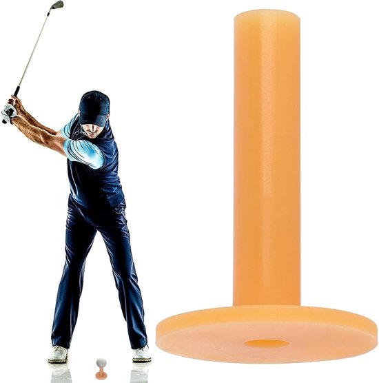 Rubber Golf Tees van 80mm voor Driving Range en Golf Oefeningen, Ideaal voor Precisie en Controle