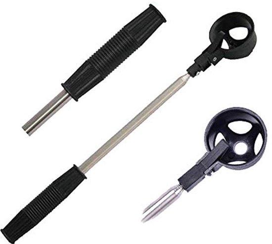 RVS Golfbal Ophaalhulp met Uittrekbare Stang