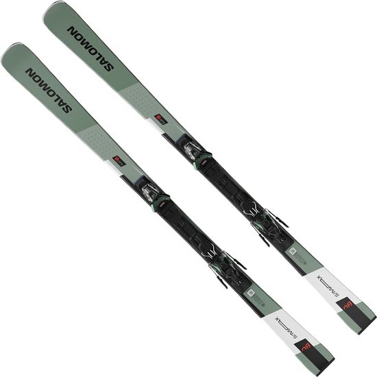 SALOMON - E S/MAX 8 + M11 GW L80 - 160 - Oil Green/Black/White