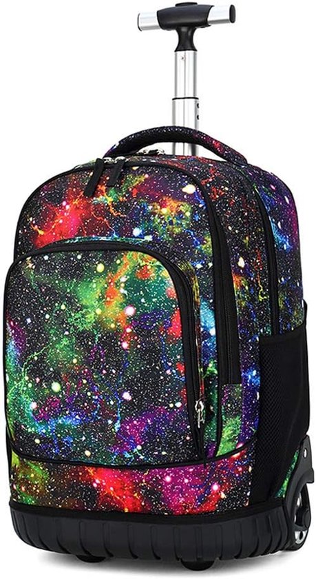 Schooltrolley rugzak trolley schoolrugzak verschillende kleuren Rugzak Kinderrugzak Schoolrugzak Meisje Jongens met wieltjes