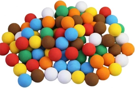 Schuim Golfballen - Oefenballen - Binnen Golf Oefenen - Lichtgewicht Eva Materiaal - 40 Stuks - Meerdere Kleuren