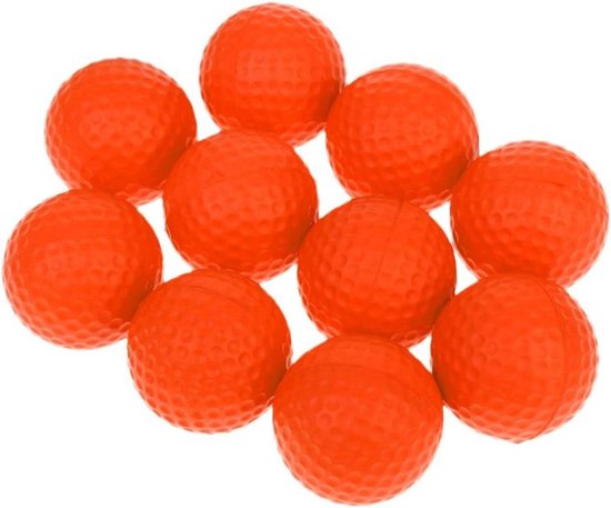 Schuim Golfballen - Oefenballen Golf - Golf Training - Zacht Flexibel - 4.2 cm - Oranje