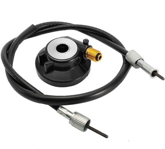 Scooter Snelheidsmeter Kabel, 12mm Transmissie Snelheidsmeter met 100cm Kilometerteller Kabel voor GY6 50cc 150cc Scooter Onderdelen