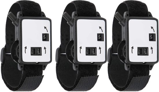 Scoreteller Horloge Set voor Golfers - Handige Stroke Keeper en Plastic Accessoires voor Nauwkeurige Scoring van Merkloos