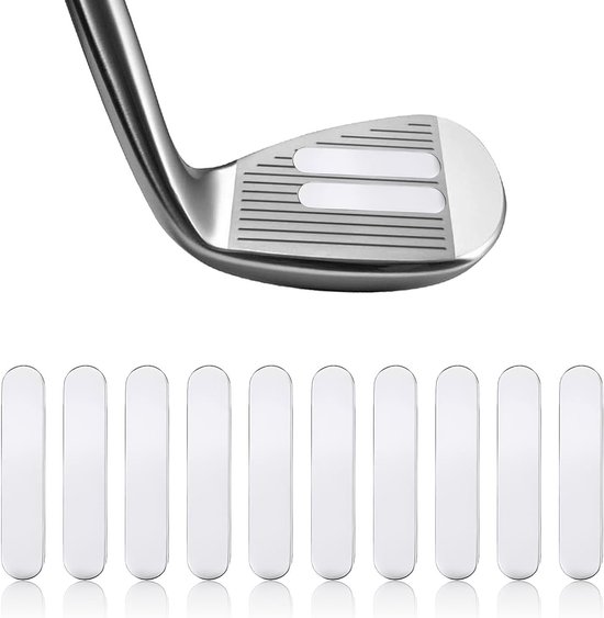 Set van 10 Stuks Zelfklevende Gewichten Tape voor Golfclubs en Tennisrackets - Verhoog Swinggewicht met 3g Lood Tape, Ideaal voor Precisie en Balans