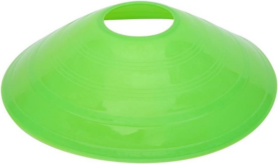 Set van 10 Trainingskegels Voetbal & Sport - Hoge Zichtbaarheid Markers met Handvat