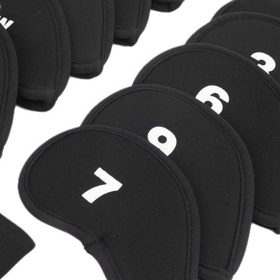 Set van 11 Golfclub Hoofdhoezen in Accessoire voor IJzers van Merkloos