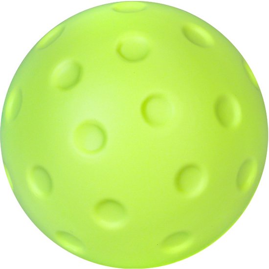 Set van 2 - Schuimrubberen pickleballen, geluidsarme schuimrubberen ballen - 74 mm geluidsarme oefenballen - Geschikt voor tennis- en pickleballen, zachte, geluidsarme ballen van PU-schuim van Merkloos