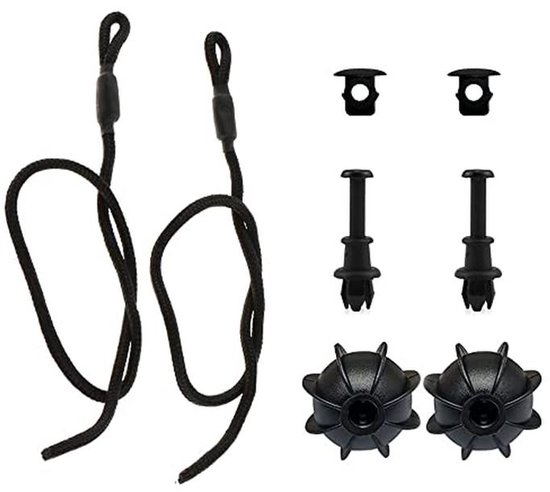 Set van 2 Universele Kofferbakbevestigingsriemen voor VW Golf en Audi A3 - 50 cm
