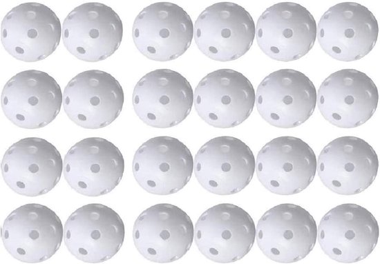 Set van 24 Lucht Trainingsballen voor Golf: Ideaal voor Oefeningen, Swing Training en Indoor of Outdoor Gebruik