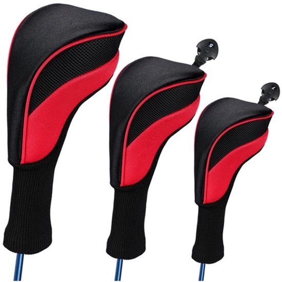 Set van 3 Golf Club Hoofd Covers