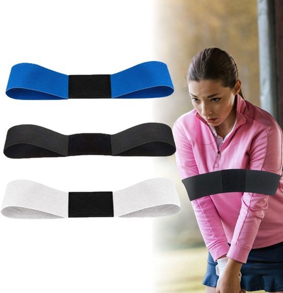 Set van 3 golf swingbanden voor optimale swinghouding.