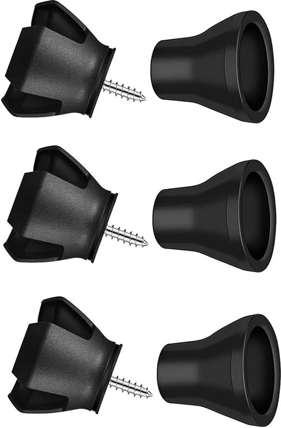 Set van 6 Golfbal Prikkers voor Putter - Flexibele Golfbal Retriever Accessoires