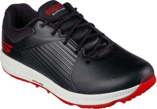 Skechers Go Eite 5 GF Golfschoenen heren Golf 214065 BKRD zwart van Skechers
