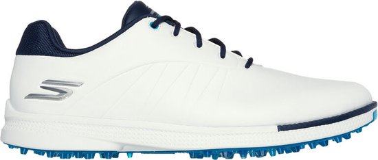 Skechers Go Golf Tempo GF Heren Golfschoenen Wit Blauw van Skechers