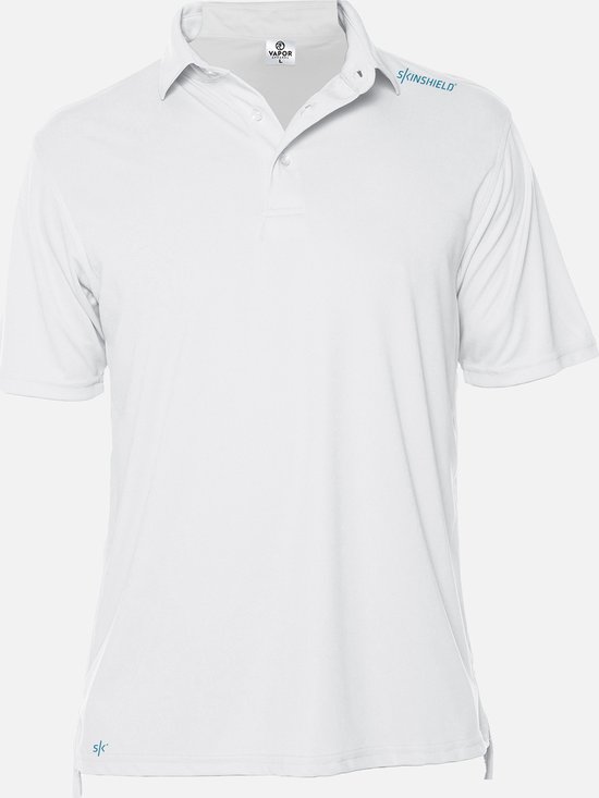 SKINSHIELD - UV-polo met korte mouwen voor heren - M van SKINSHIELD