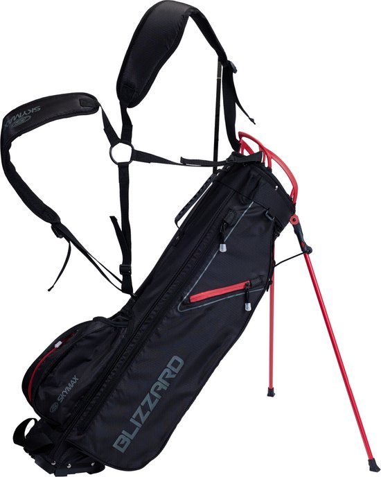 Skymax Blizzard Standbag Zwart Rood van Skymax