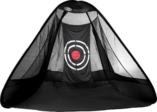 Skymax - Golf oefennet - Driehoek - 300x180x200cm - Inclusief draagtas van Merkloos