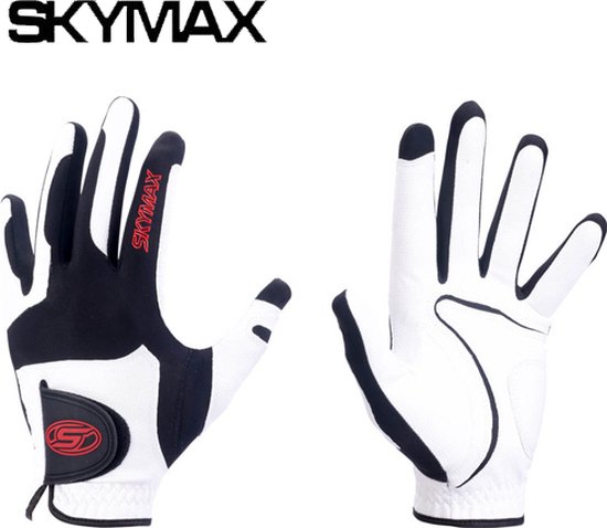 Skymax One Size Fits All Dames Golfhandschoen, wit/zwart van Skymax