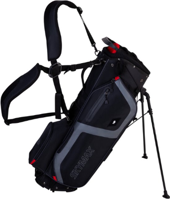 Skymax Standbag Zwart/Rood/Grijs 2025 van Merkloos