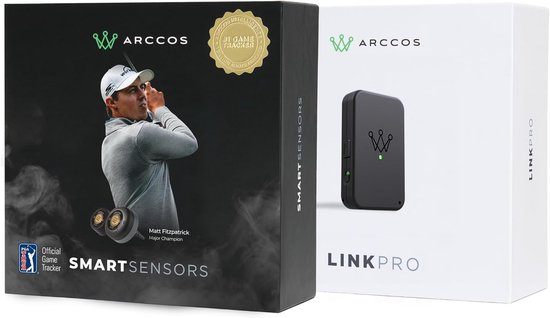 Slimme Golfschootsensoren Set met Automatische Tracking en Analyse van Merkloos
