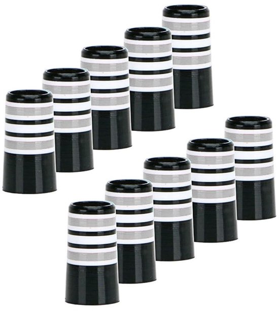 SMOAKEZ- Ferules Taps Toelopend - 10 Stuks Golfijzer Ferules - Compatibel met 0,370 Inch Schacht - Hoogwaardig GLB-Materiaal - Eenvoudige Installatie - Perfecte Pasvorm - Golfclub
