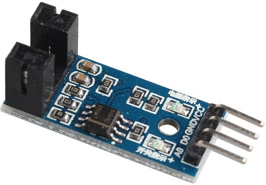Snelheidsdetectie Module - Pulsteller Sensor - Motortoerental Meten - Digitale Analoge Output - 5 mm Installatie - Groen