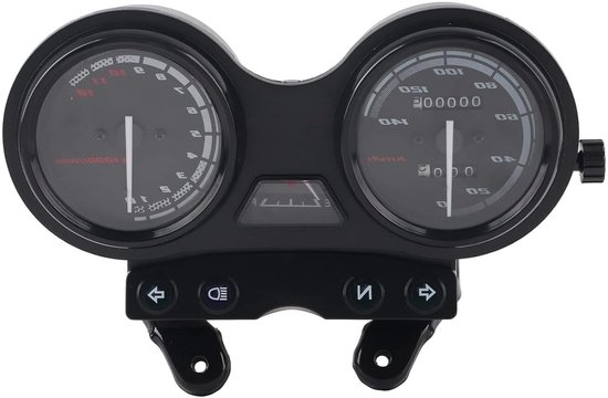 Snelheidsmeter en Kilometerstandmeter van Kunststof voor YBR 125 - Dashboard Accessoire voor Motorrijders