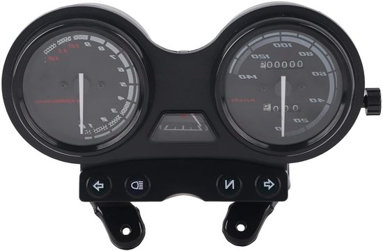 Snelheidsmeter en Kilometerstandmeter van Kunststof voor YBR 125 - Dashboard Accessoire voor Motorrijders