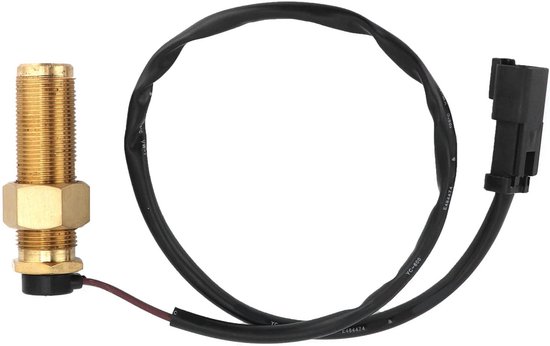 Snelheidssensor - Graafwerktuig Sensor - Machine Onderhoud - Hoge Nauwkeurigheid - 12x12x3 cm - Zwart