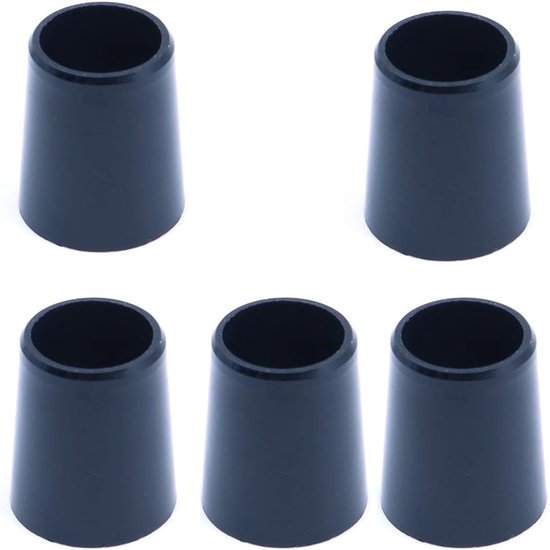 SnelShoppen - 5 Stuks Zwarte Golfclub Rubber Sleeve Schokabsorber Ring voor Hout of Ijzeren Golfclub - Duurzaam, Lichtgewicht en Eenvoudig te Installe