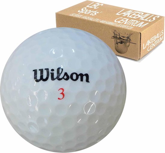 SnelShoppen - 50 Premium Golfballen Mix, AAAAA Kwaliteit, Witte Lakeballs, Ideaal voor Toernooien, Zoals Nieuw, 50 Stuks