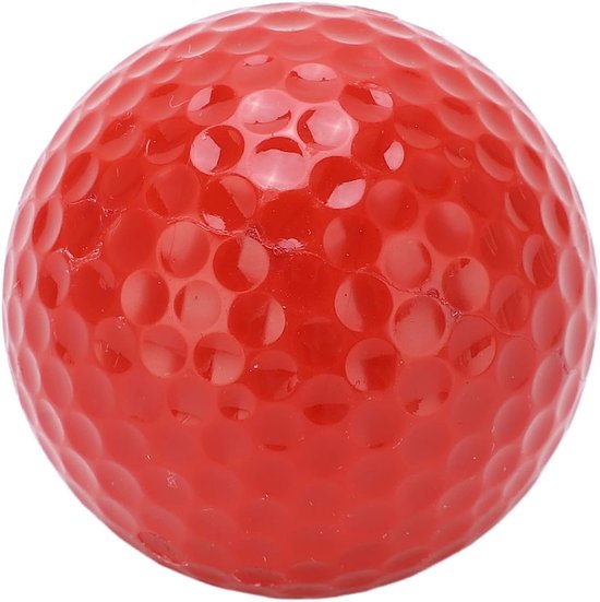 SnelShoppen - Drijvende Golfballen voor Water Golf, 2 Laags Ontwerp, Golf Training Ballen, Rood, Geschikt voor Buiten, Sport, Golf Oefening