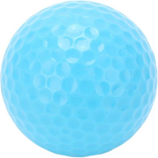 SnelShoppen - Drijvende golfballen voor waterbaan, 2-laags golfballen, trainingsballen voor buiten, lichtblauw, perfect voor golftraining