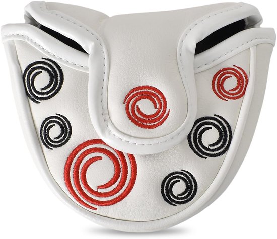 SnelShoppen - Golf Club Putter Covers - Luxe Putter Hoofdkap met Magnetische Sluiting - Hoogwaardige Leer - Bescherming voor Golfclubs - Ideaal voor G