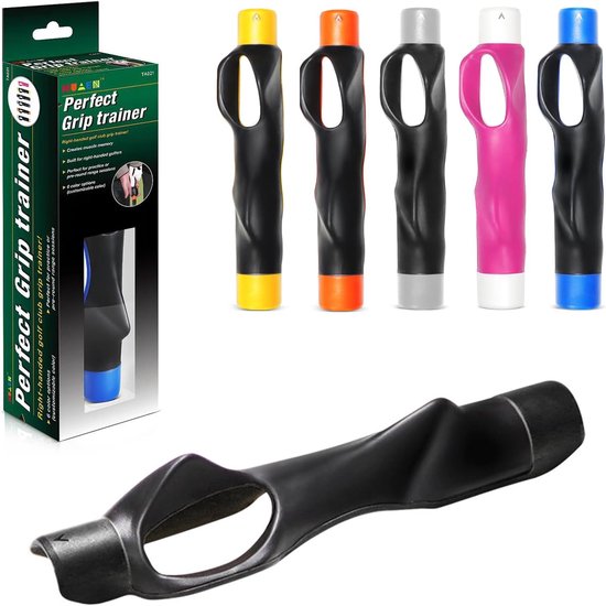 SnelShoppen - Golf Grip Trainer, Golf Trainingshulpmiddel voor Handpositie Correctie, Polsband, Swing, Houdingscorrectie, Oefening voor Golf Beginners