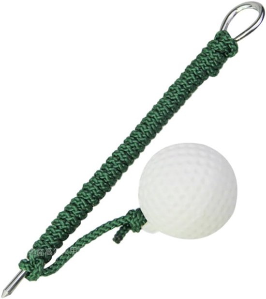 SnelShoppen - Golf Swing Rope Ball Buiten Trainingsaccessoire voor Golfers, Swingen met Golfclub, Oefenbal, Tuin, Backyard Gym, Golf Training
