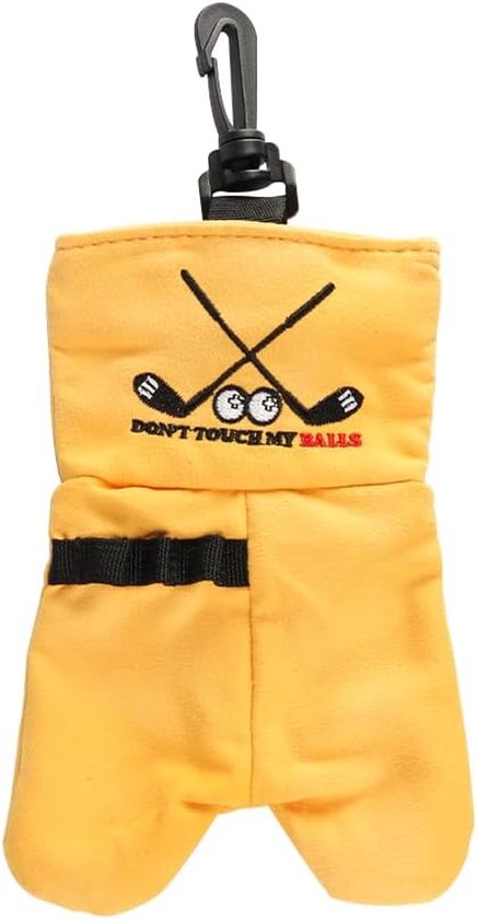 SnelShoppen - Golfbal Organizer Tas Golfset Grappige Spike Tas Hangtas met Klittenband Heupriem en Spike Hangriem voor Golfballen en Spikes