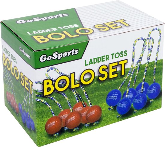 SnelShoppen - GoSports Ladder Toss Bolo Vervangingsset met Echte Golfballen (6-Pack) - Ideaal voor Feest, Camping, Tuin en Kinderen