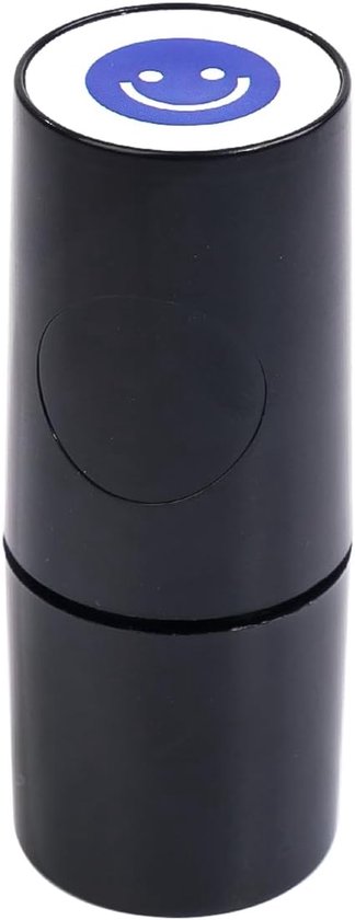SnelShoppen - Happy Face Golfbal Stamper - Persoonlijke Golfbal Stempel met Permanente Inkt, Waterbestendig, Compact en Lichtgewicht voor Golfbaan
