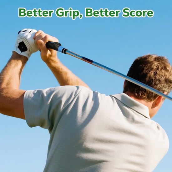 SnelShoppen - MoKo Golf Grip Trainer 2 Pack - Golf Trainingshulpmiddelen voor Juiste Handpositie, Spiergeheugen Trainer, Verbeter Gripkracht, Precisie
