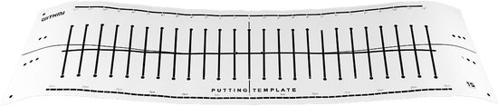 SnelShoppen - Professionele Golf Putting Mat Trainer - Indoor Putting Green Mat - 15 Graden Hoek - Oefenhulpmiddel voor Beginners - Verbeter Precisie