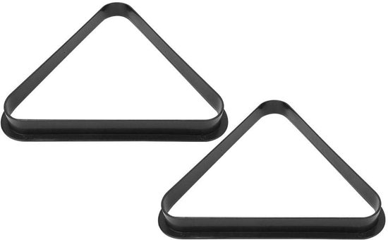 SnelShoppen - Snooker Ball Rack Kunststof Billard Driehoek Frame voor Snooker en Billard, Versterkt, Voor Snelle Opstelling van Ballen, Ideaal voor Fe