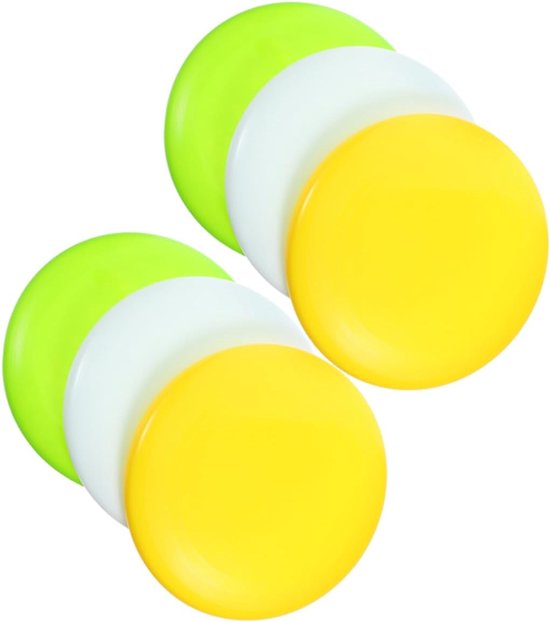 Softbal Trainingsschijven - Pitching Hulpmiddelen - Sport Training - Set van 6 stuks - 27 cm - Diverse kleuren