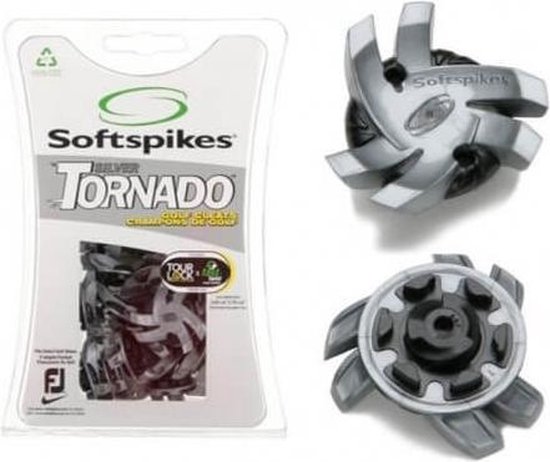 Solft Spikes Tour Lock 3.0 Silver Tornado van Softspikes