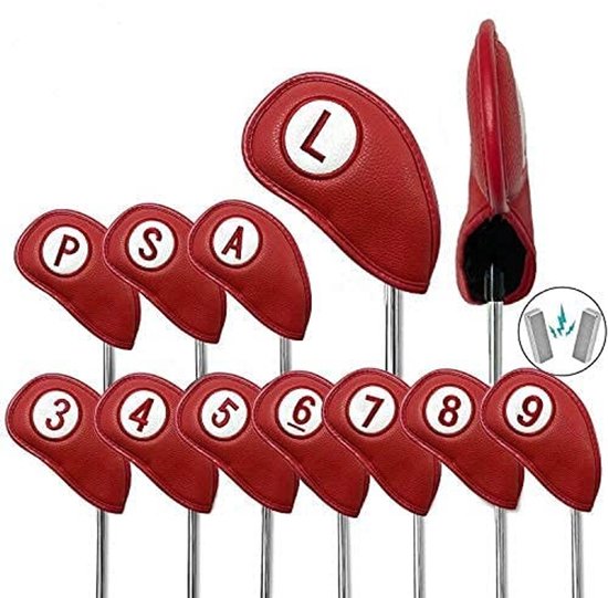 Solidchoice - 11 Golf Club Hoofdkappen met Magnetische Sluiting