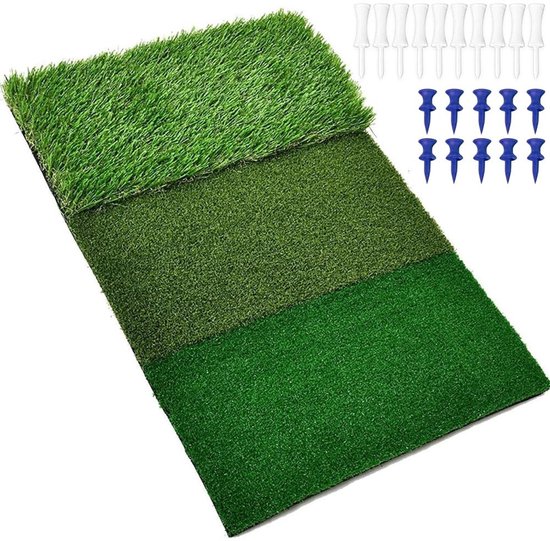 Solidchoice - 3-in-1 Golf Oefenmat voor Thuisgebruik