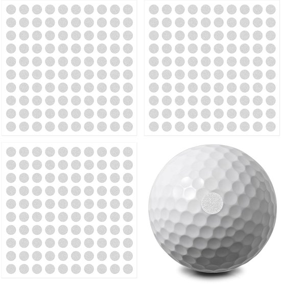 Solidchoice - 300 Stuks Reflecterende Stickers voor Golfballen