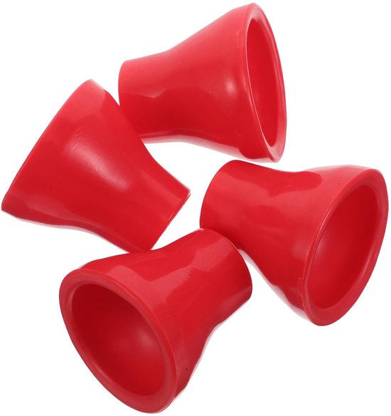 Solidchoice - 4 Stuks Golfbal Raper met Sterke Rubberen Zuignappen