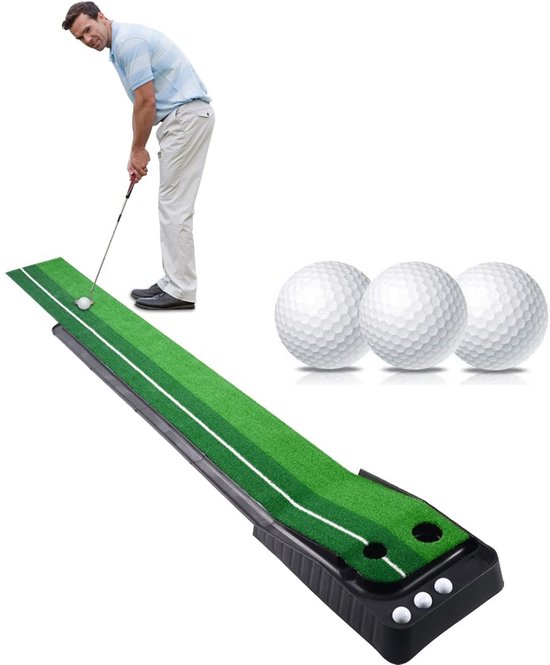 Solidchoice - Golf Putting Trainer Mat voor Binnen en Buiten
